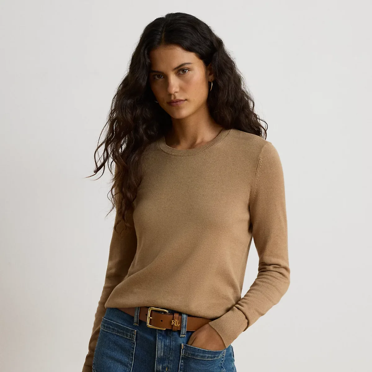 Cotton-Modal Sweater by Ralph Lauren