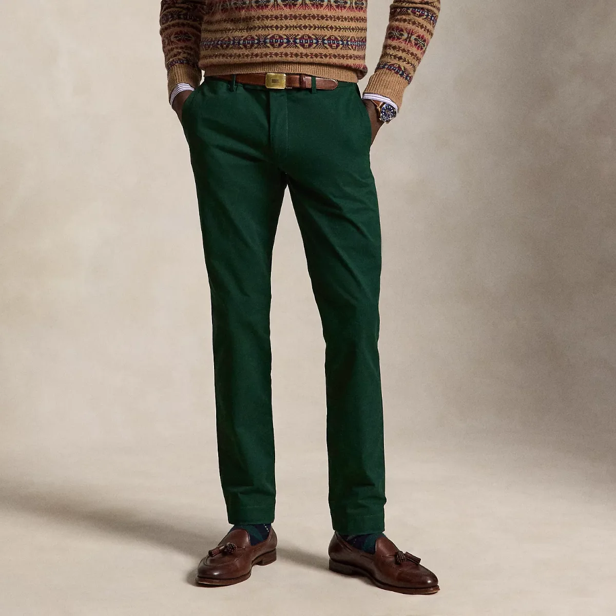 Greenwich Slim Fit Stretch Chino Pant