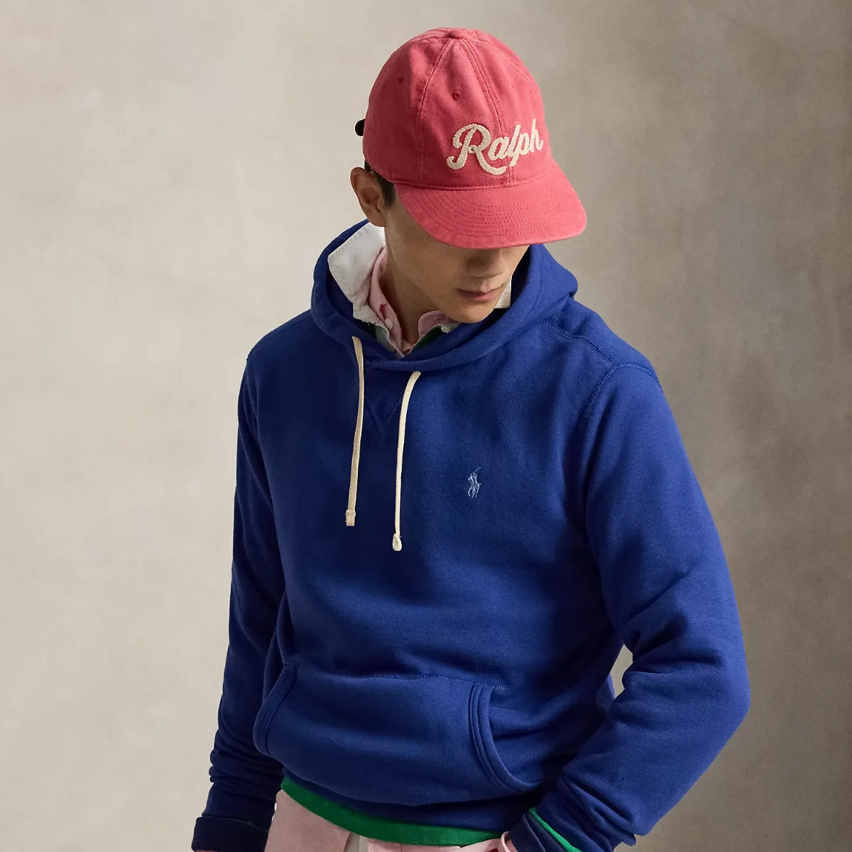 The RL Fleece Hoodie by Ralph Lauren