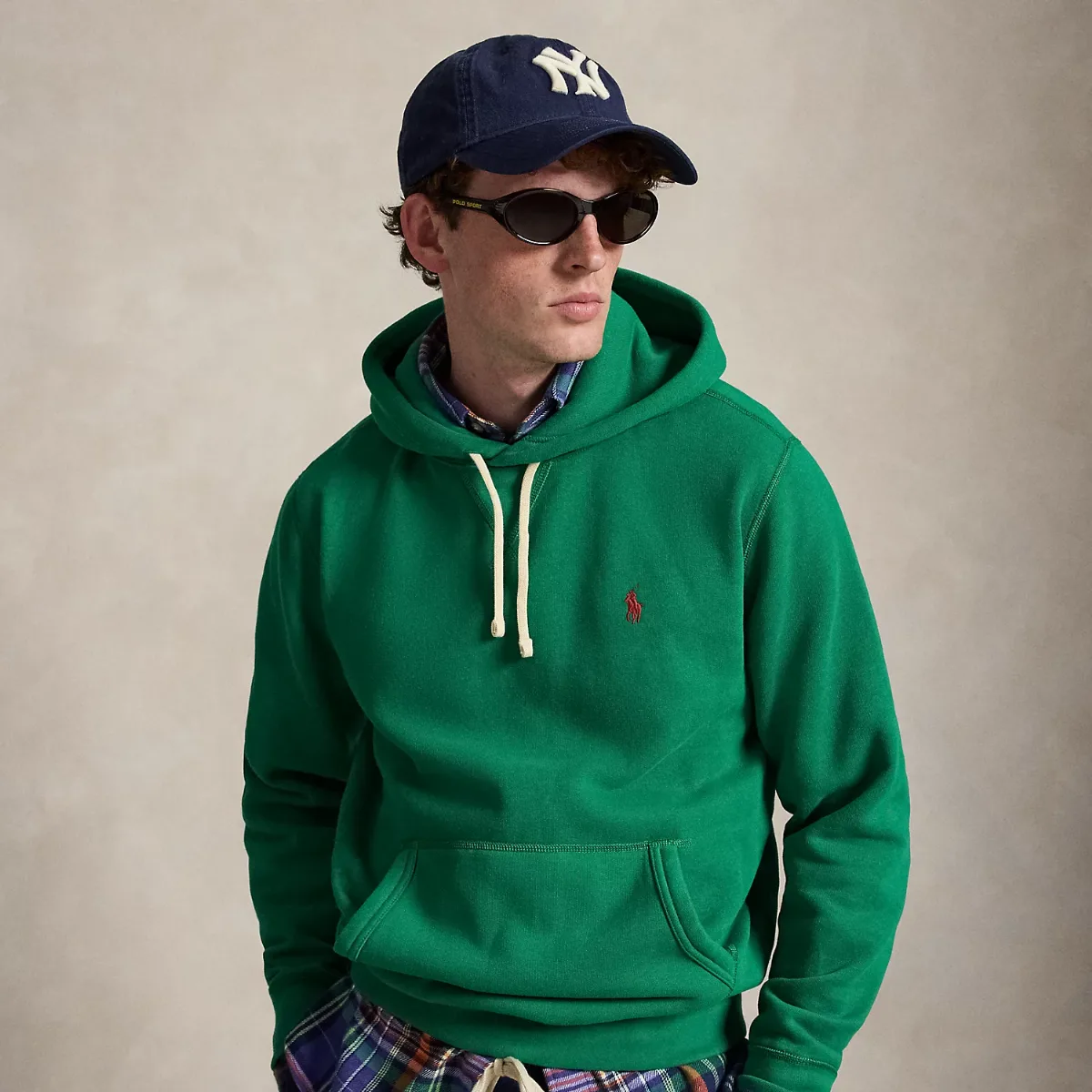 The RL Fleece Hoodie by Ralph Lauren