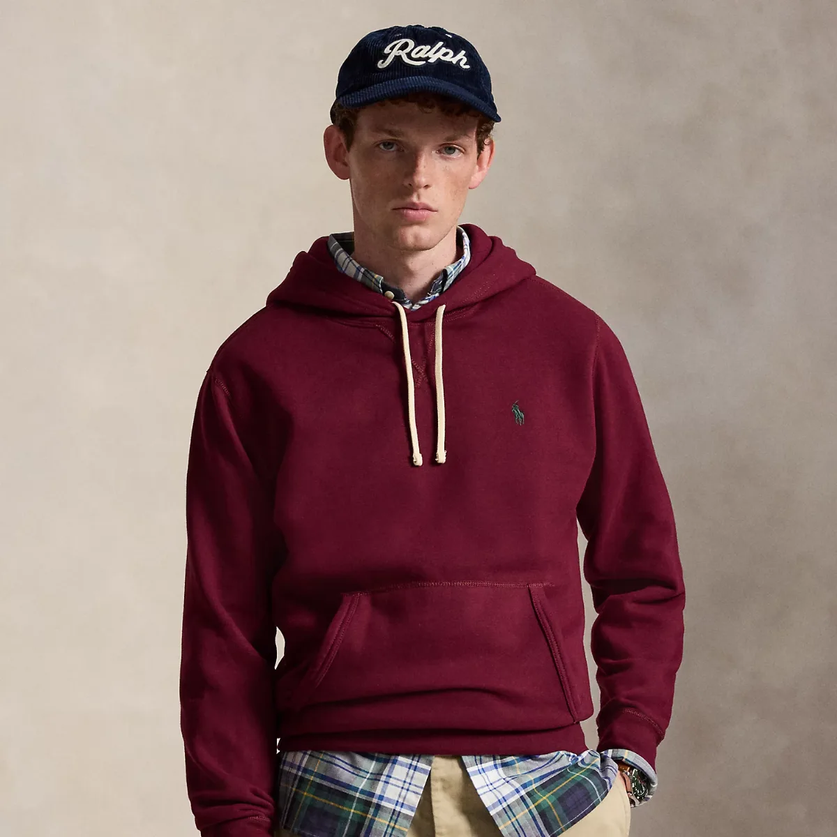 The RL Fleece Hoodie by Ralph Lauren