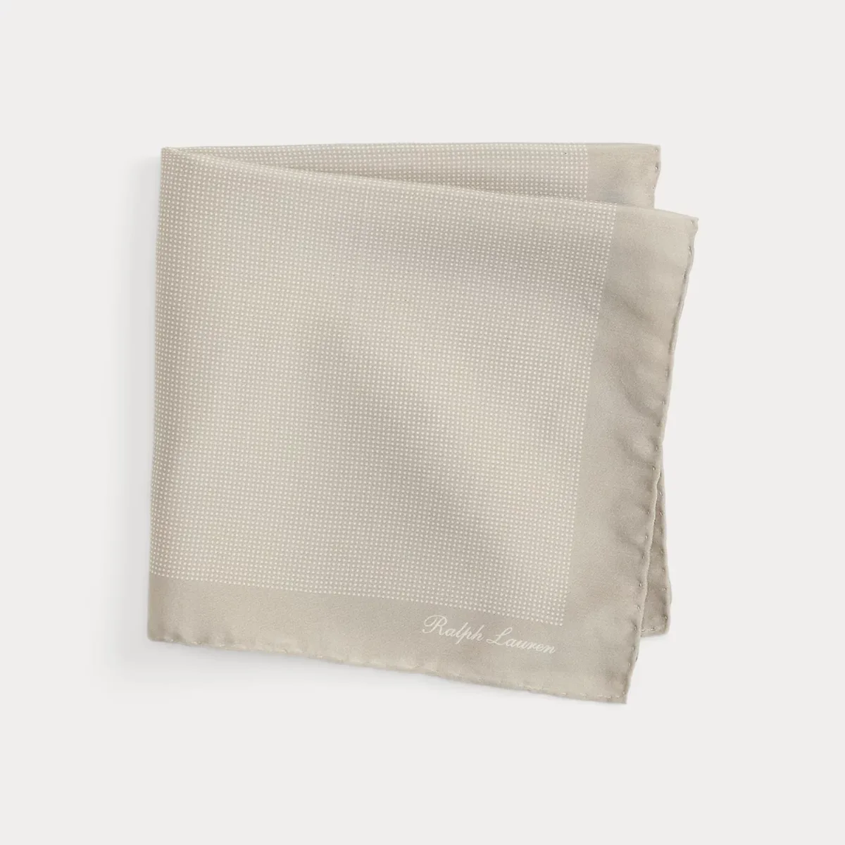 Pin Dot Silk Pocket Square by Ralph Lauren