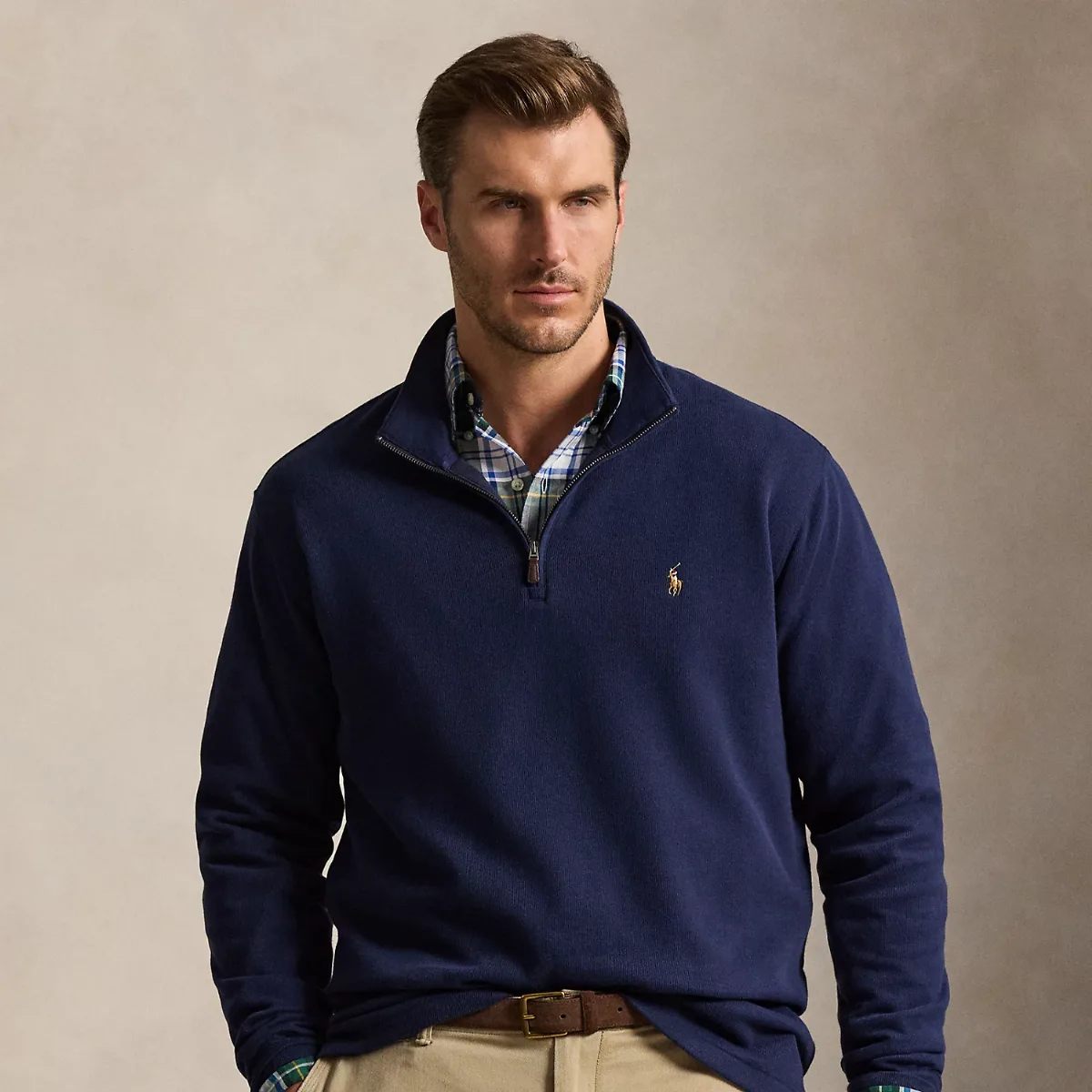 Estate-Rib Quarter-Zip Pullover