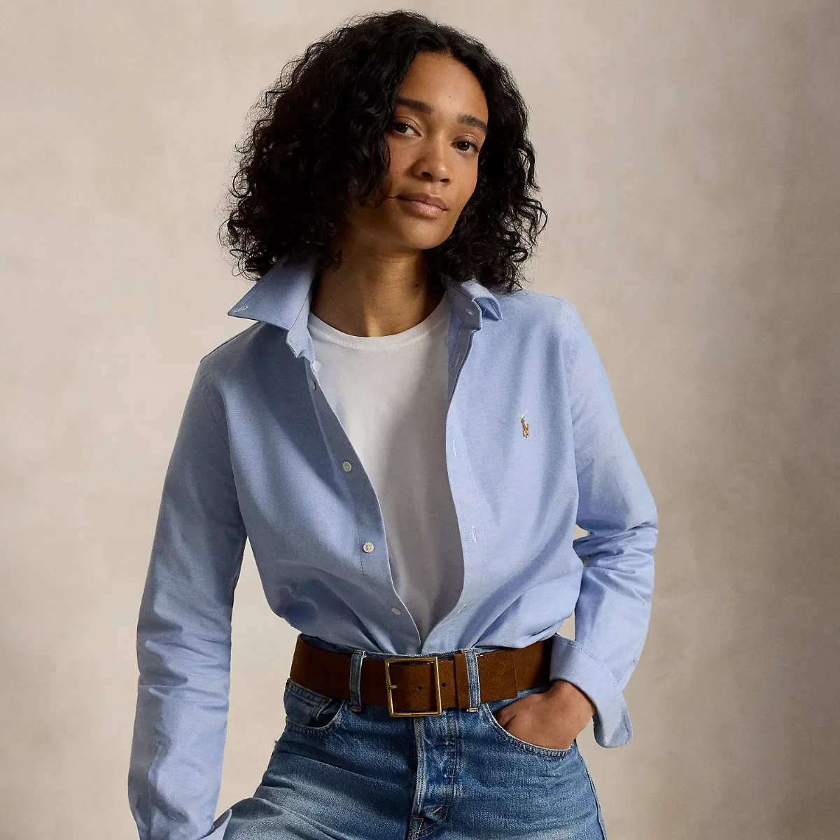 The Iconic Stretch Slim Fit Oxford Shirt