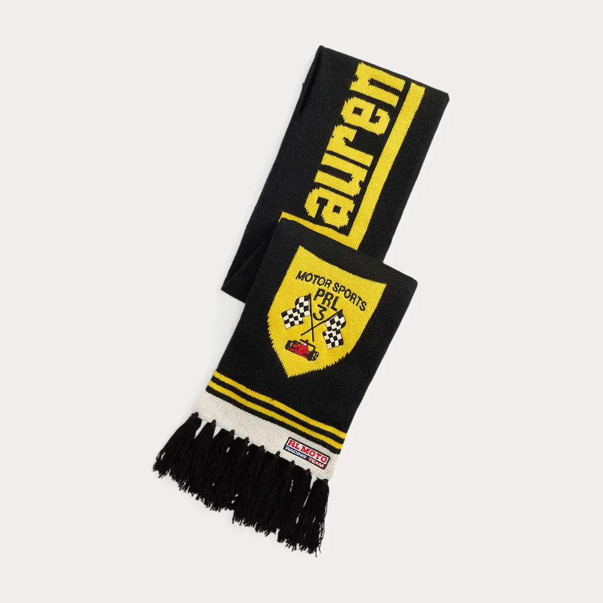Racing Wool-Blend Scarf by Ralph Lauren