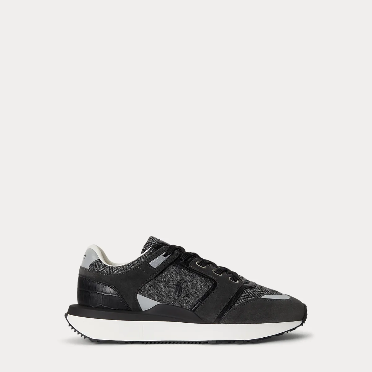Train 89 V2 Suede & Tweed Sneaker by Ralph Lauren