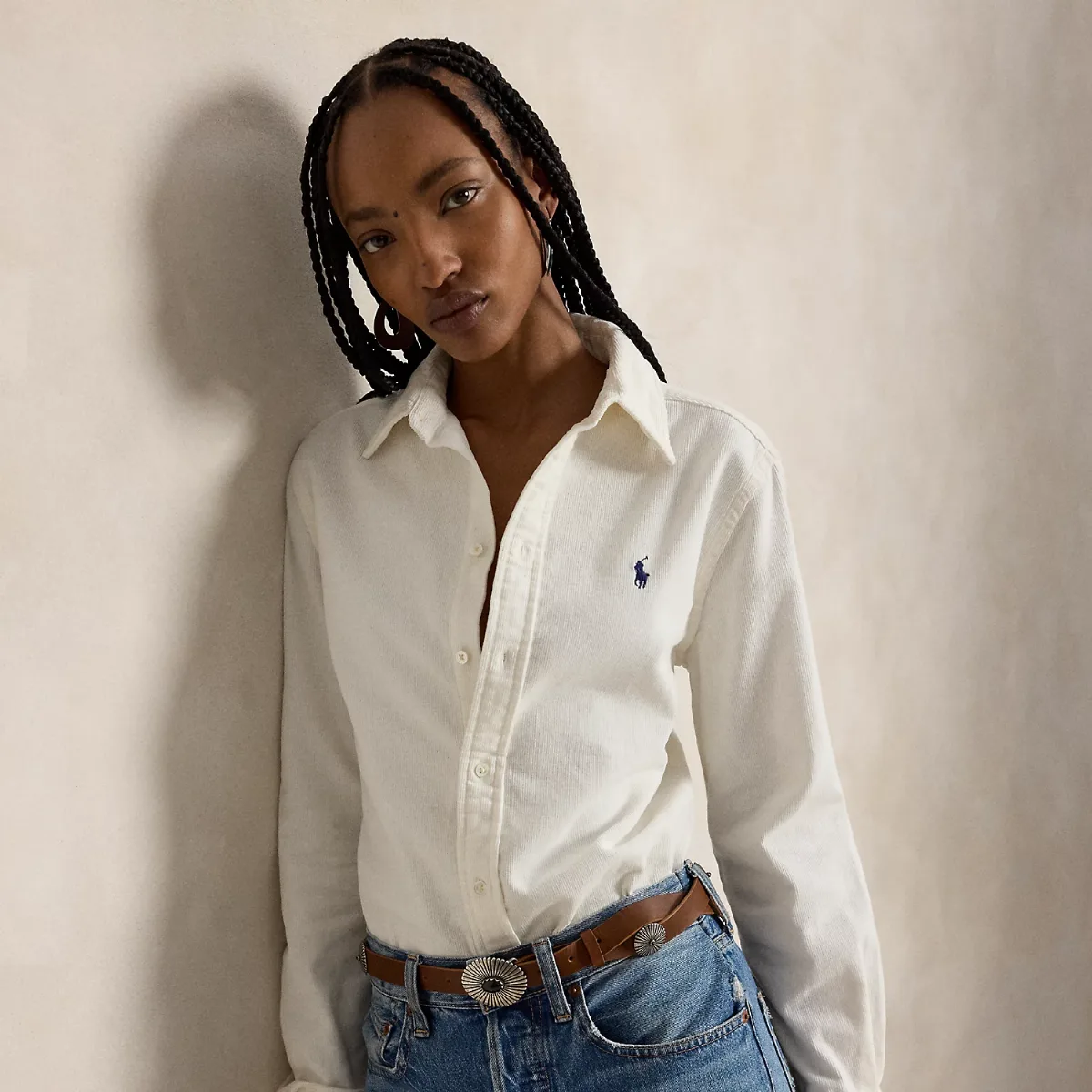 Classic Fit Cotton Corduroy Shirt