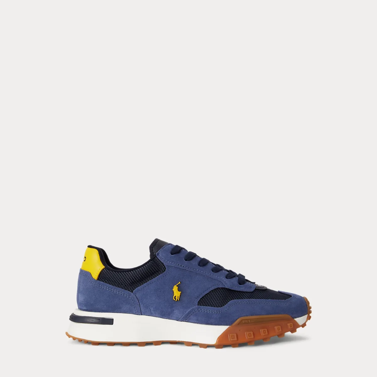 Eldridge Suede-Paneled Sneaker by Ralph Lauren