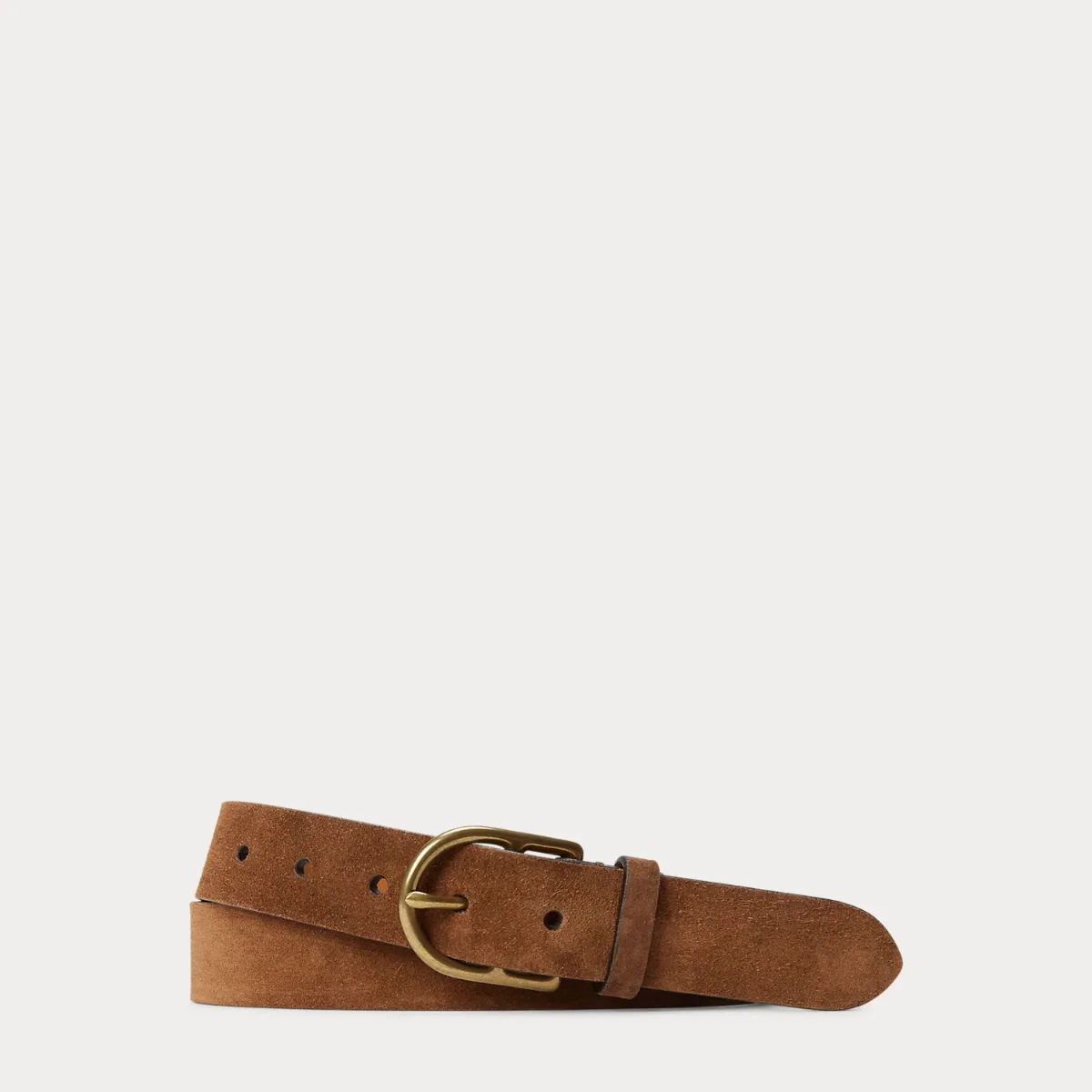 Calf-Suede Dress Belt by Ralph Lauren