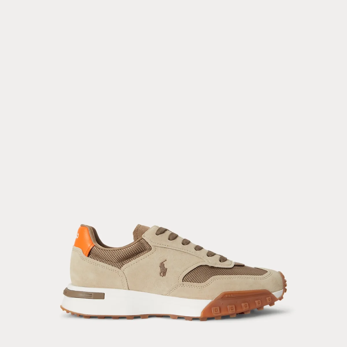 Eldridge Suede-Paneled Sneaker