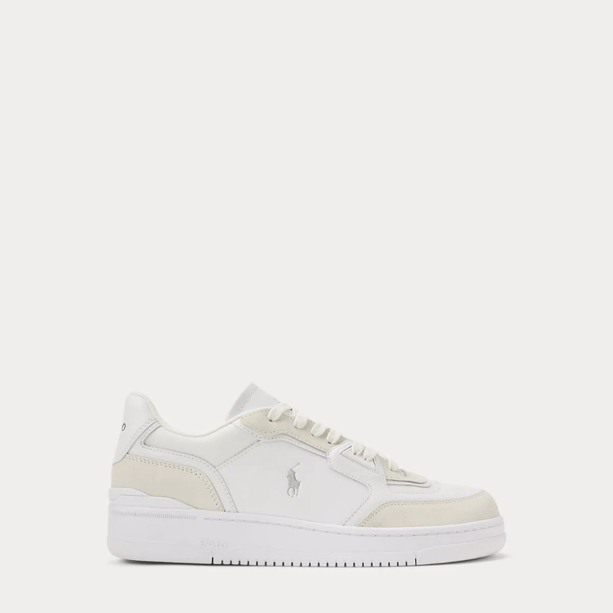 Open Masters Leather-Suede Sneaker by Ralph Lauren