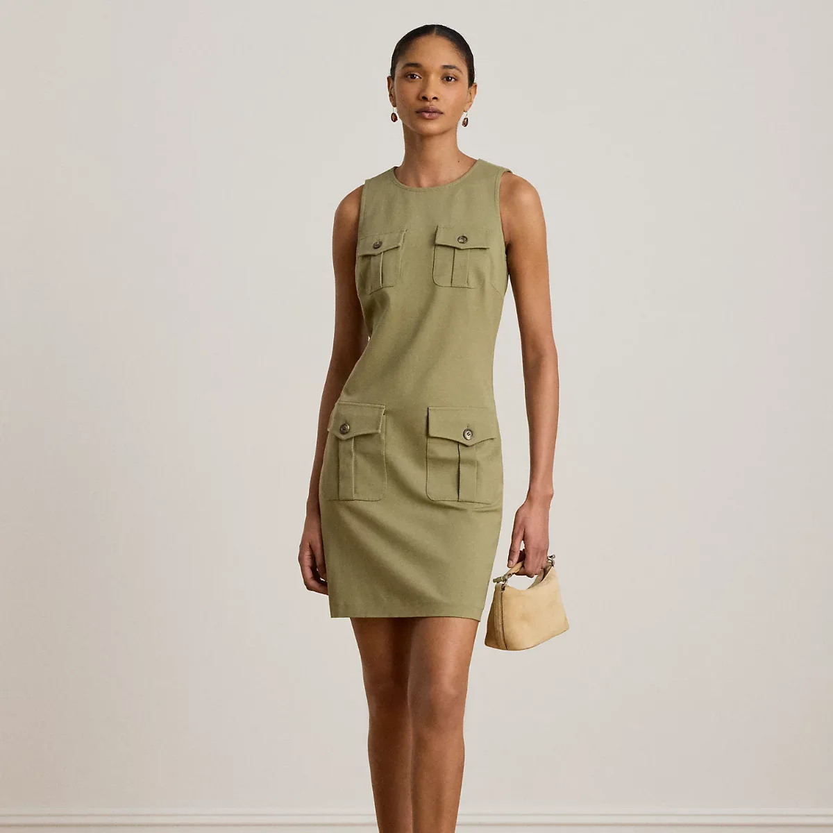 Ponte Sleeveless Sheath Dress by Ralph Lauren