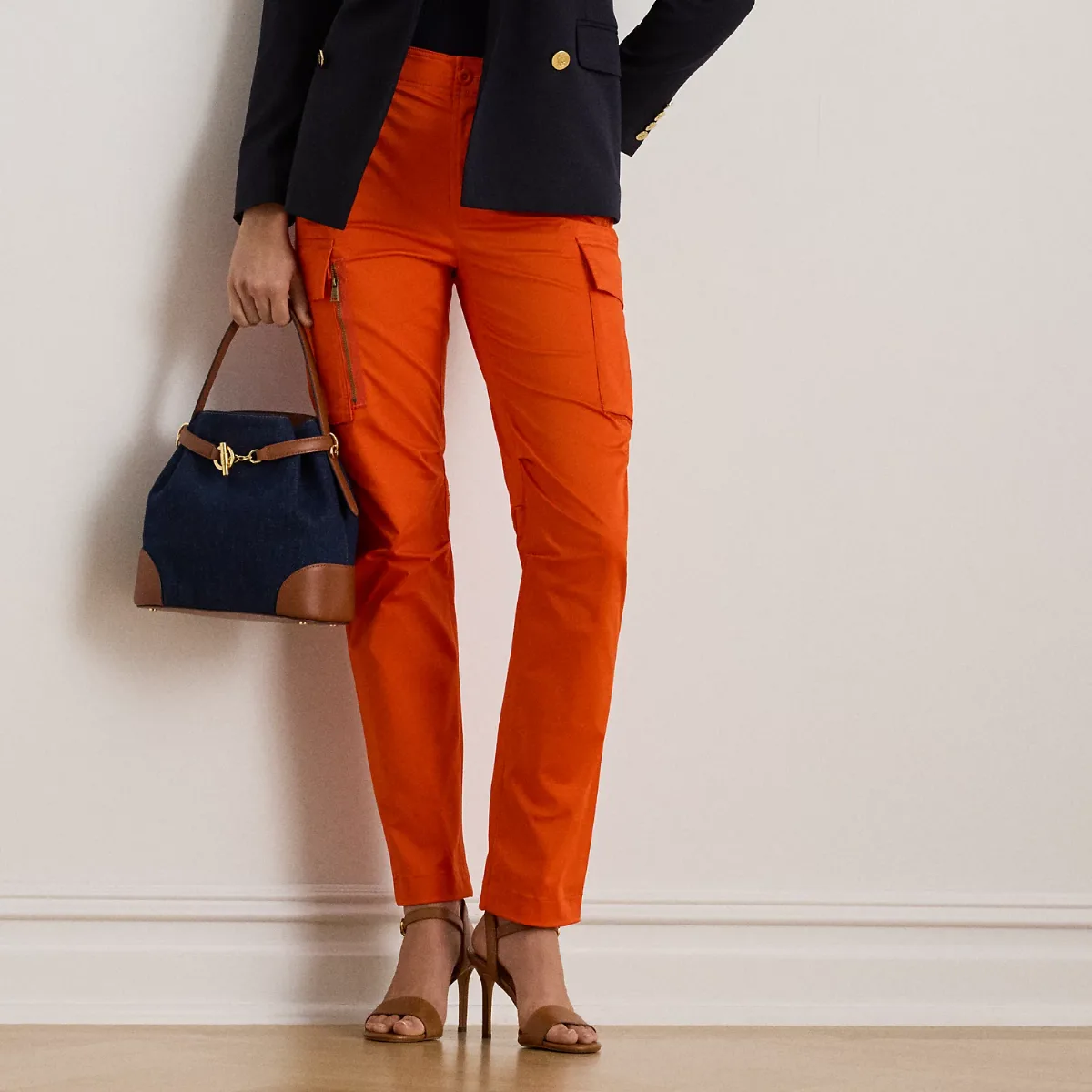 Cotton Sateen Cargo Pant by Ralph Lauren