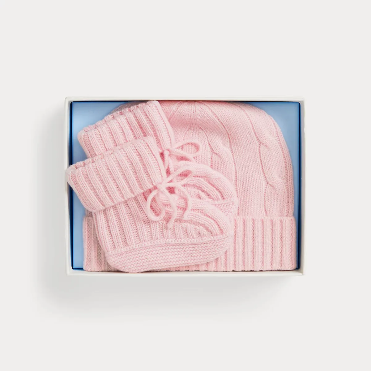 Cashmere Beanie & Bootie Set by Ralph Lauren