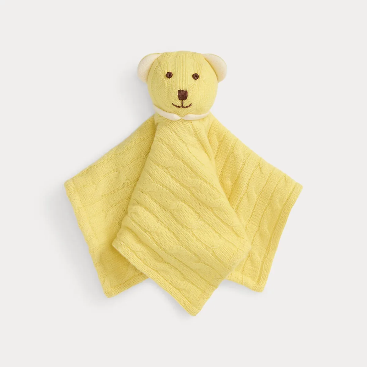 Cashmere Bear Lovey Blanket by Ralph Lauren