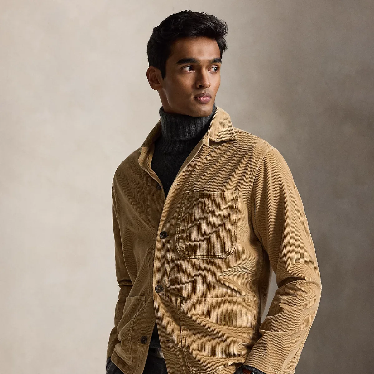 Corduroy Utility Overshirt