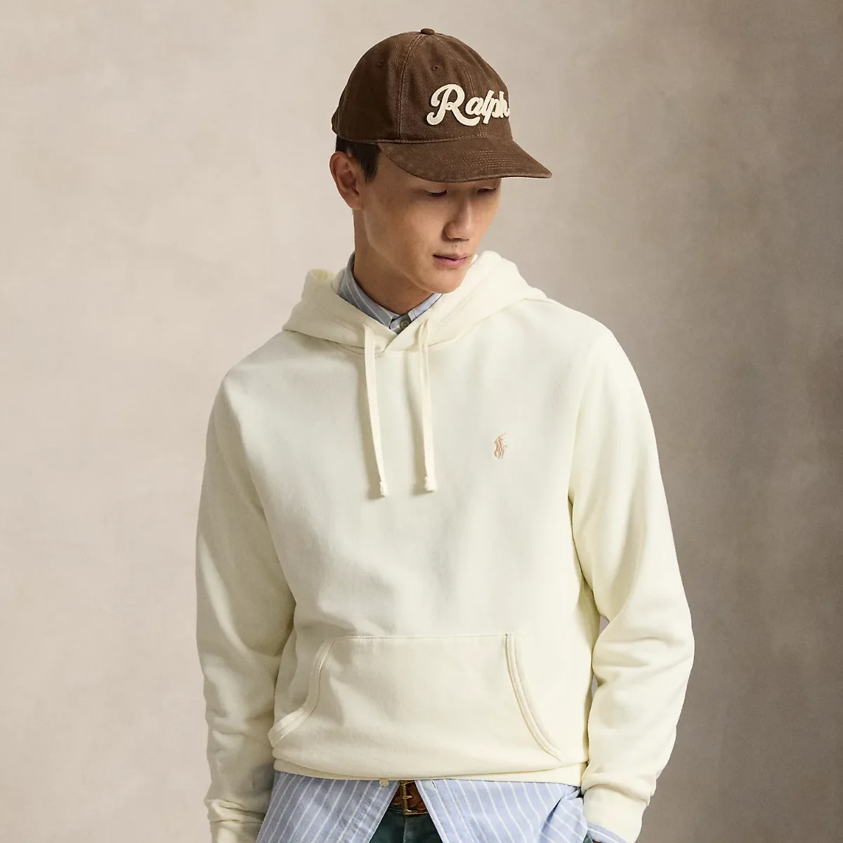 Loopback Fleece Hoodie by Ralph Lauren