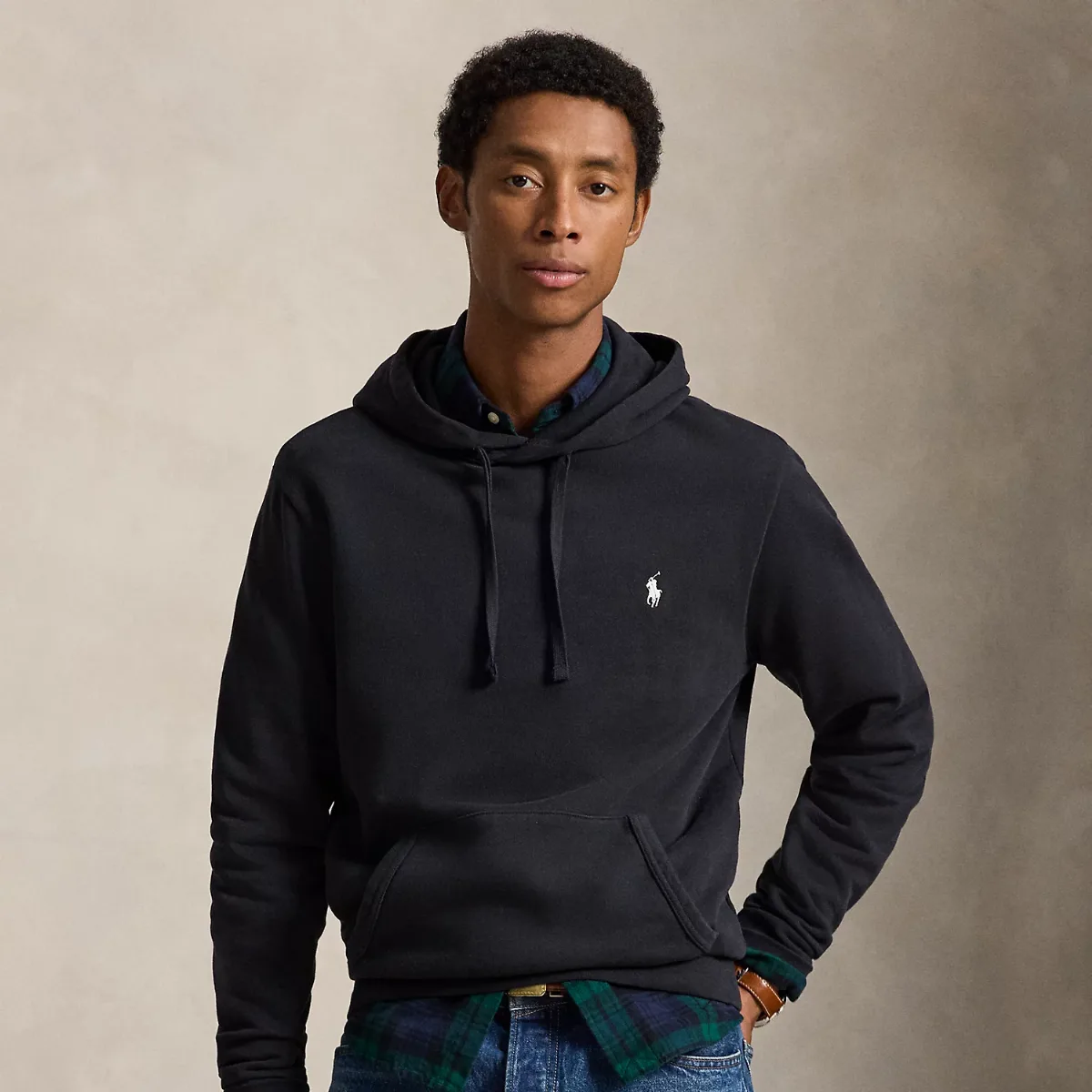 Loopback Fleece Hoodie by Ralph Lauren
