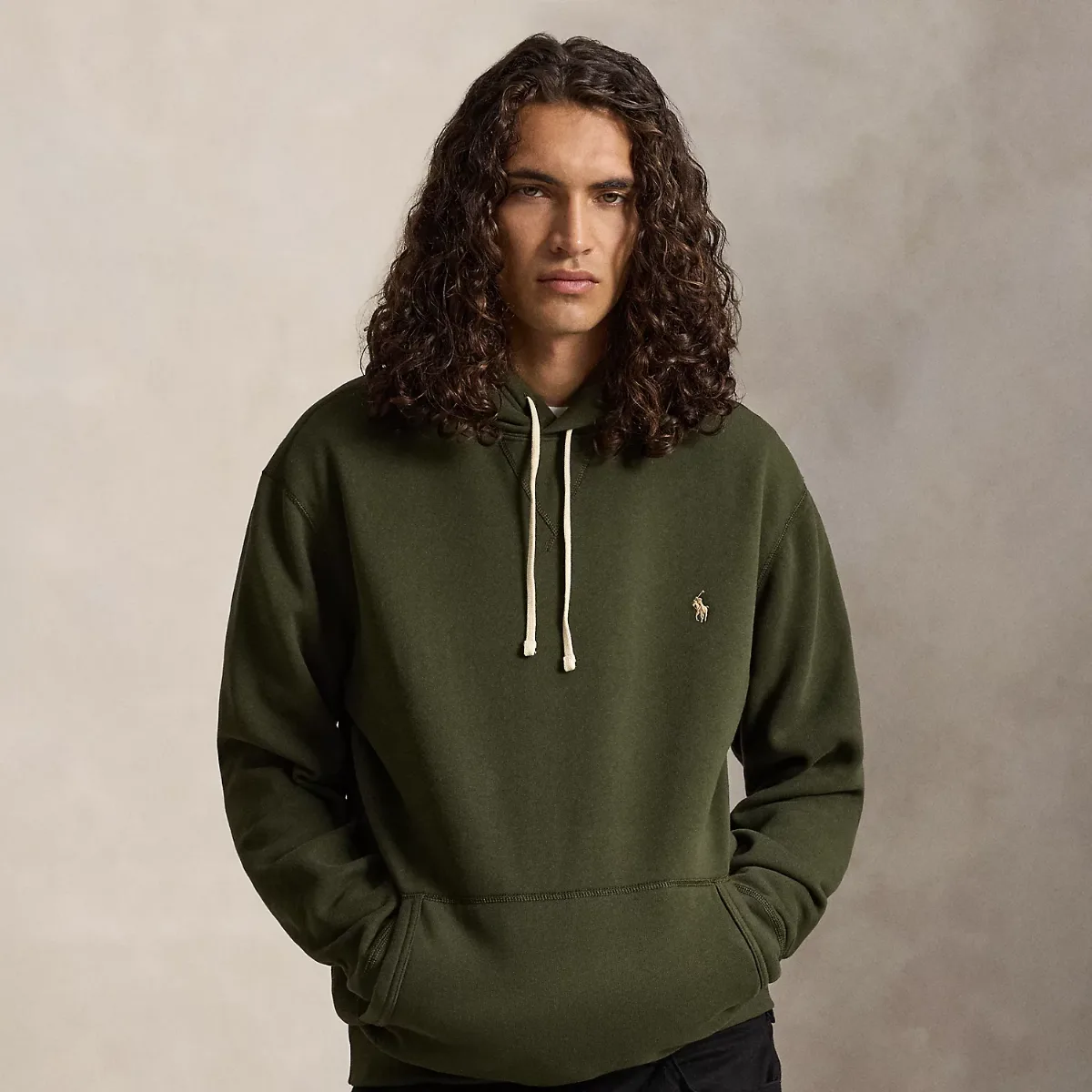 The RL Fleece Hoodie by Ralph Lauren