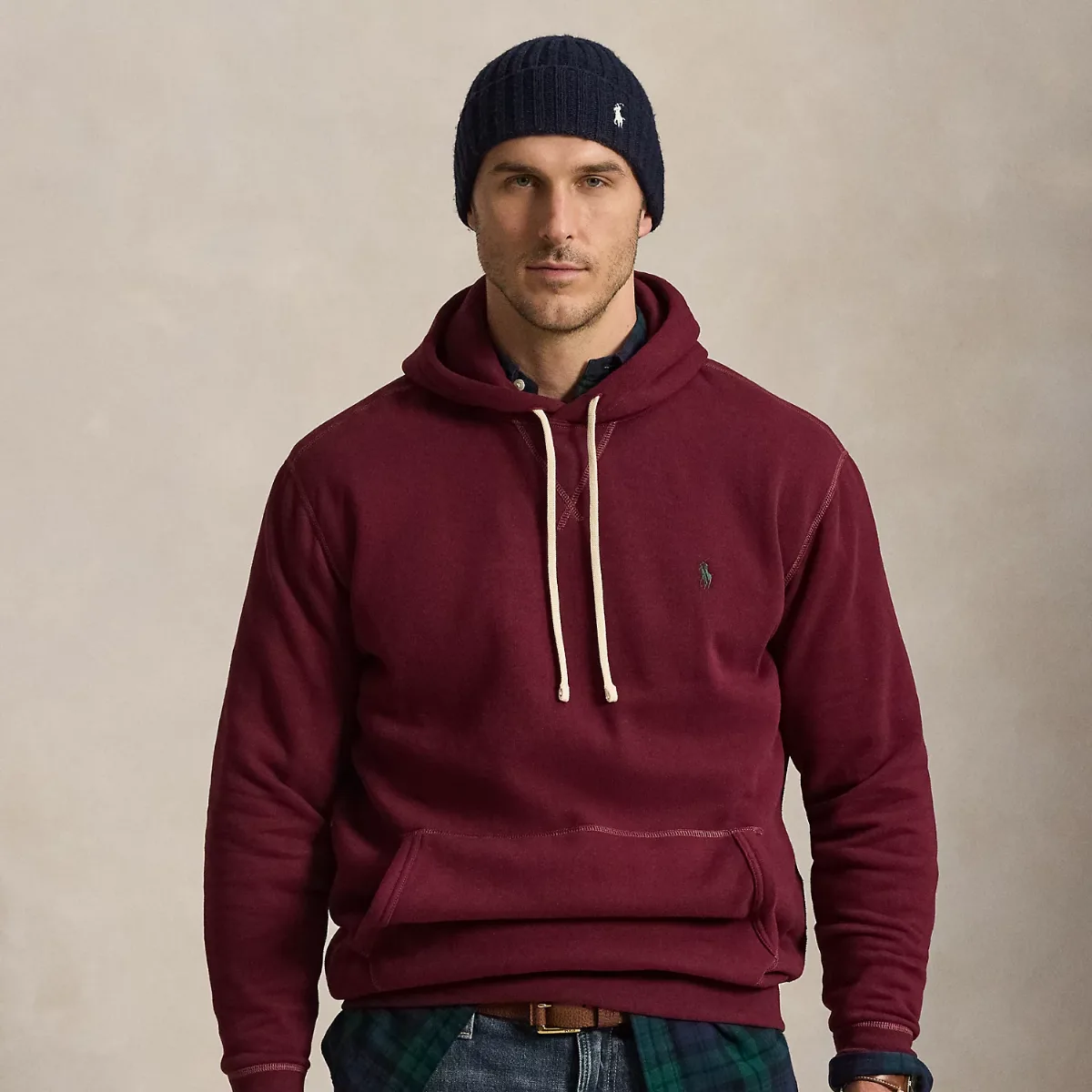 The RL Fleece Hoodie by Ralph Lauren