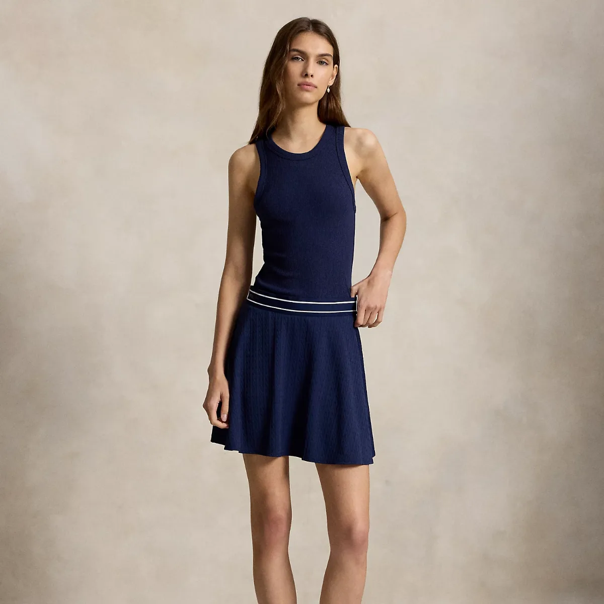 Cable-Motif A-Line Skort by Ralph Lauren