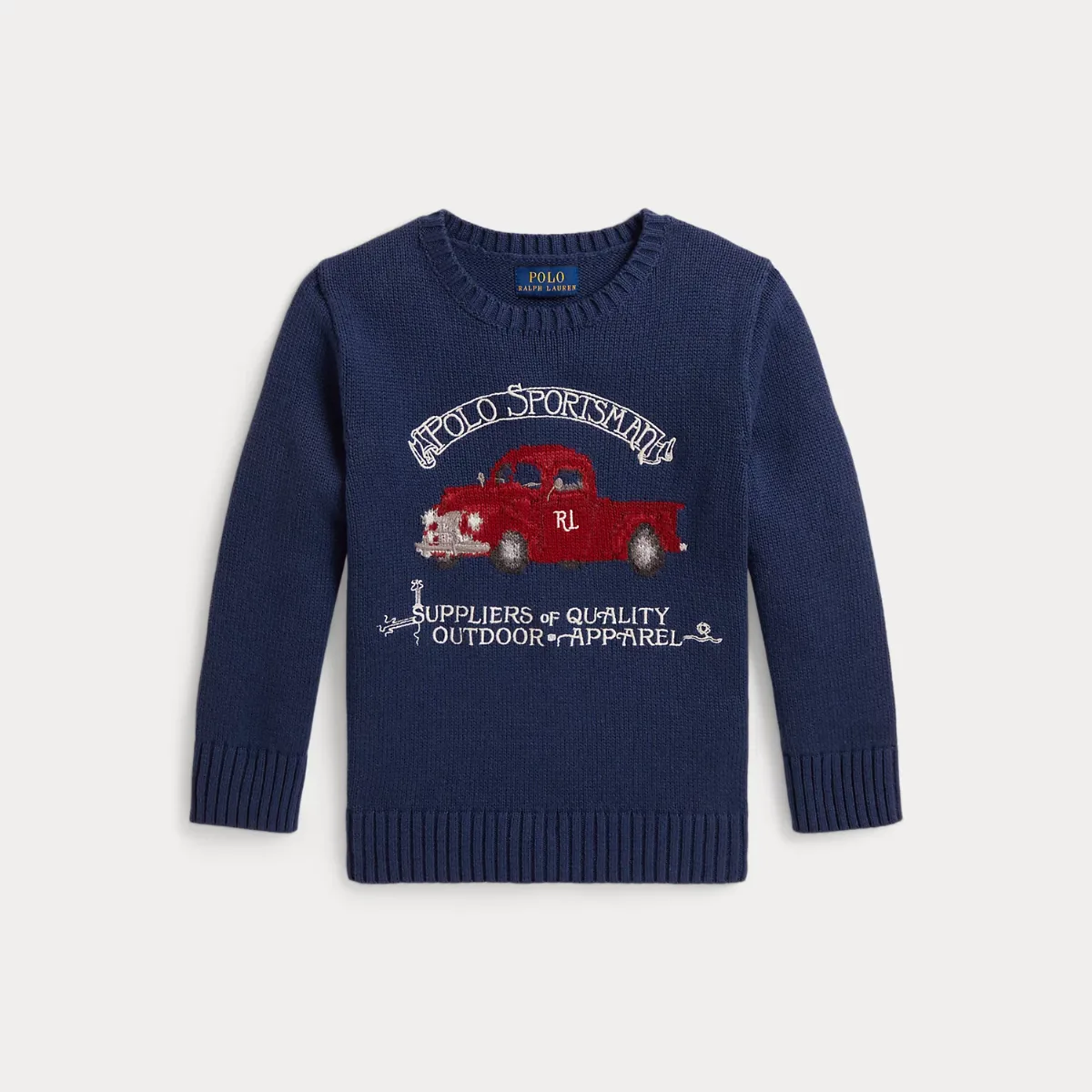 Polo Sportsman Cotton Sweater by Ralph Lauren