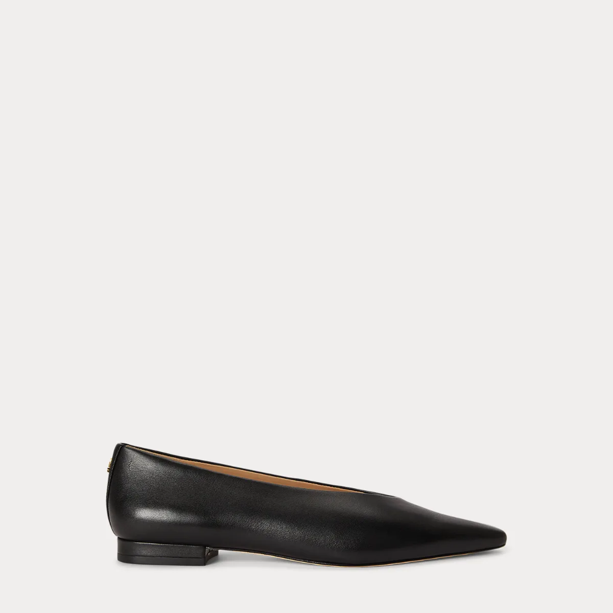Audri Nappa Leather Ballet Flat by Ralph Lauren