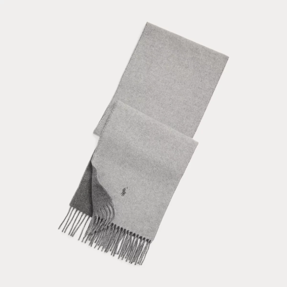 Reversible Wool-Cashmere Scarf by Ralph Lauren