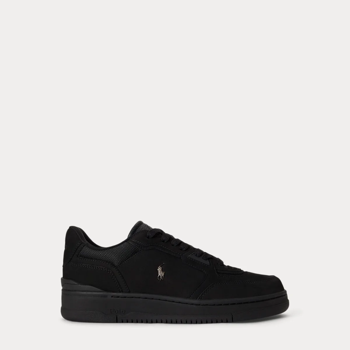 Open Masters Nubuck-Paneled Sneaker by Ralph Lauren