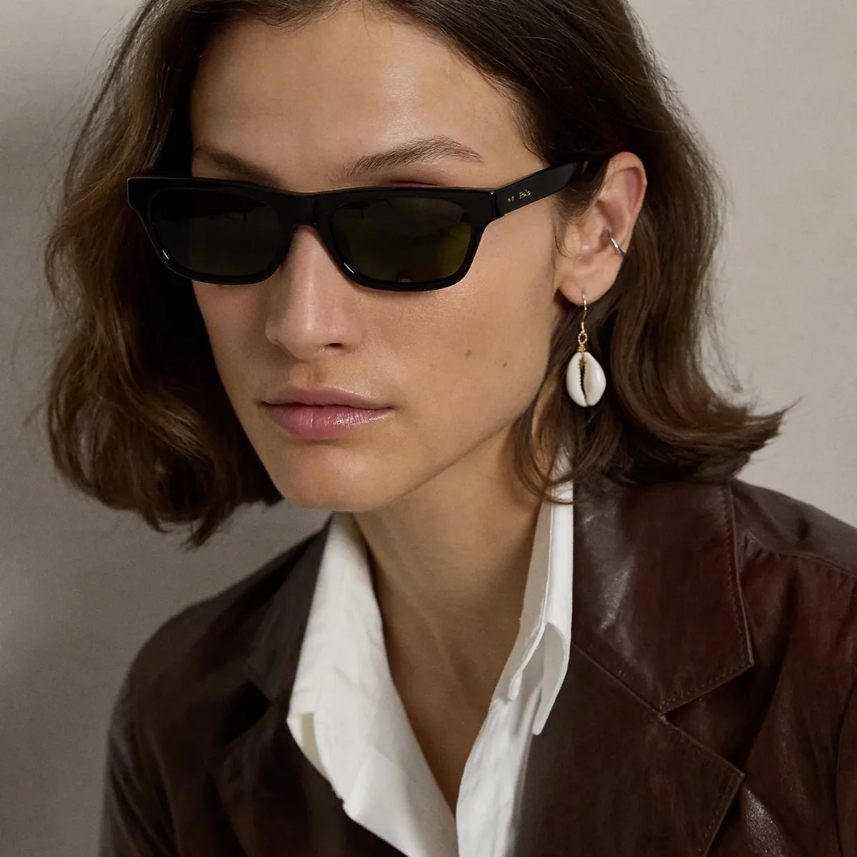 Polo Rectangle Sunglasses by Ralph Lauren