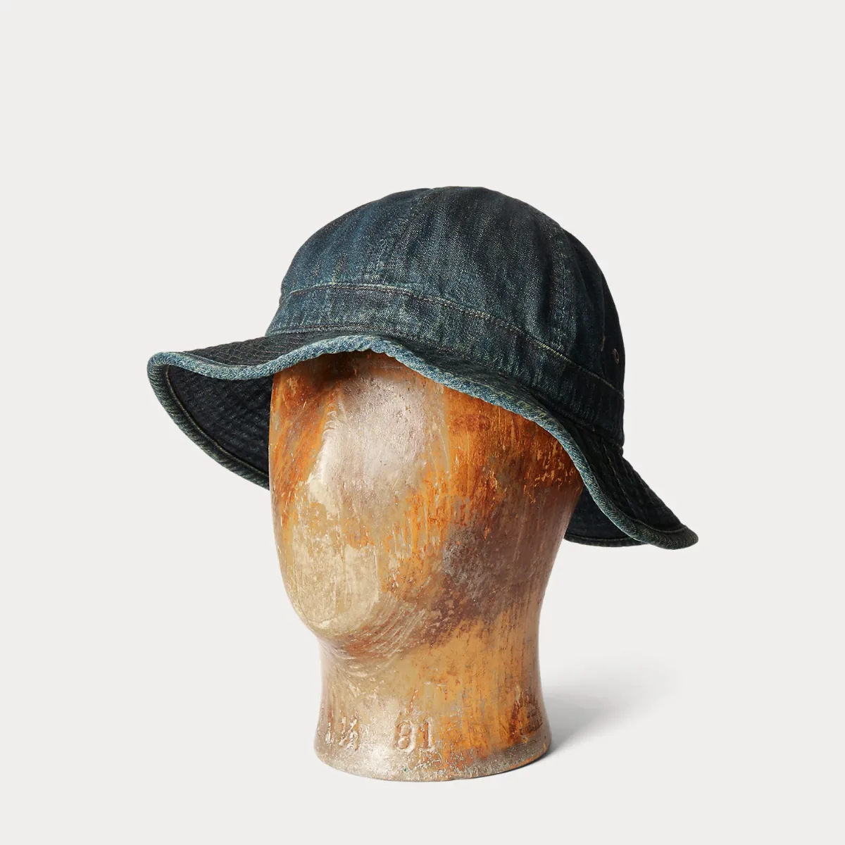 Denim Bucket Hat by Ralph Lauren