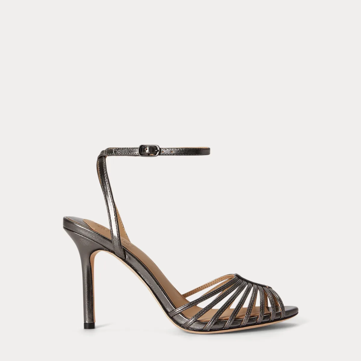 Mckayla Metallic Nappa Leather Sandal