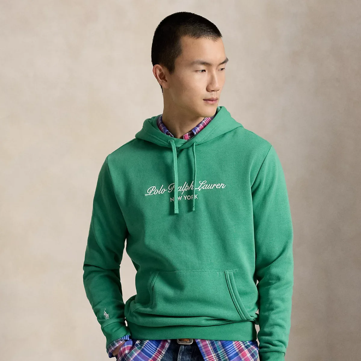 Logo Fleece Hoodie by Ralph Lauren