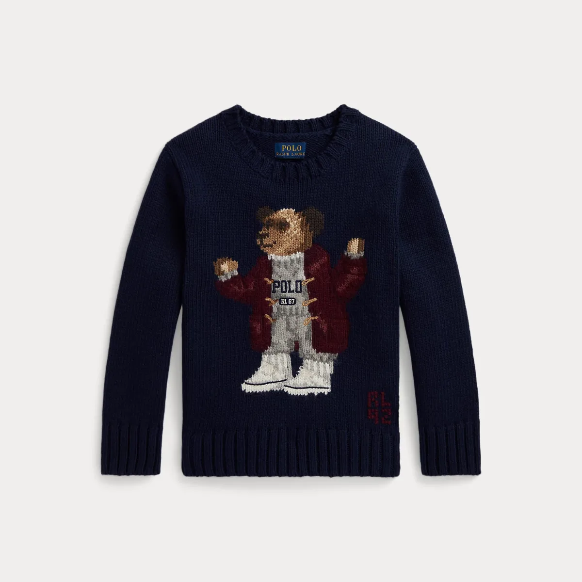 Polo Bear Crewneck Sweater by Ralph Lauren