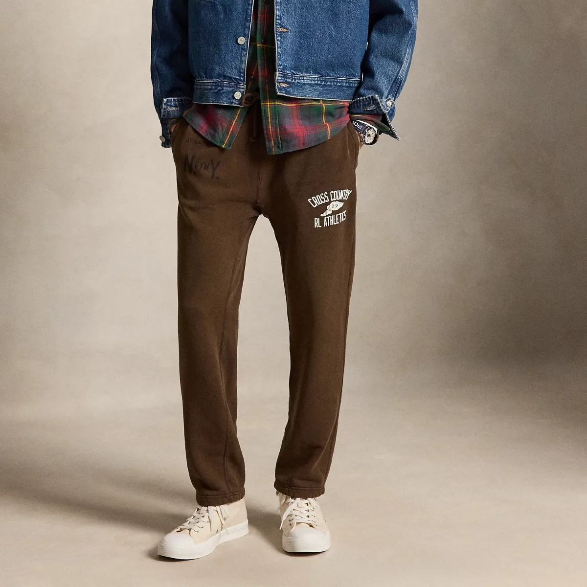 Fleece Graphic Drawstring Pant by Ralph Lauren