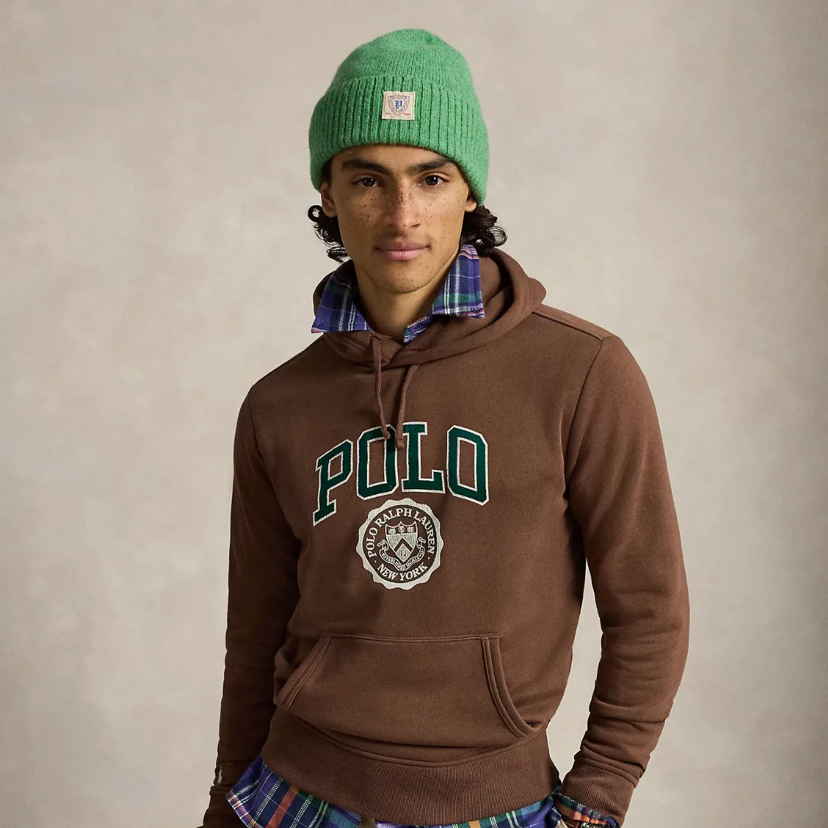Logo Fleece Hoodie by Ralph Lauren