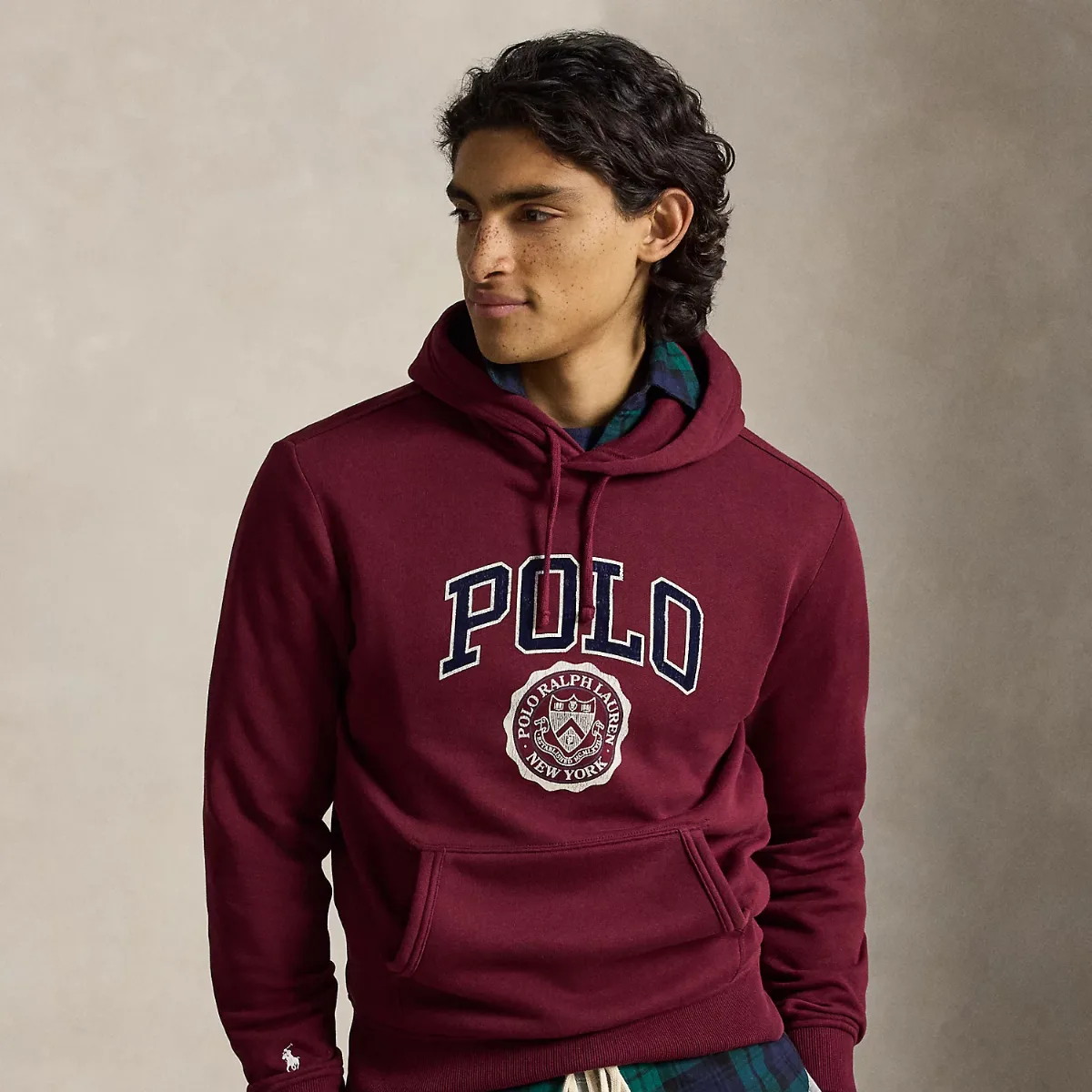 Logo Fleece Hoodie by Ralph Lauren
