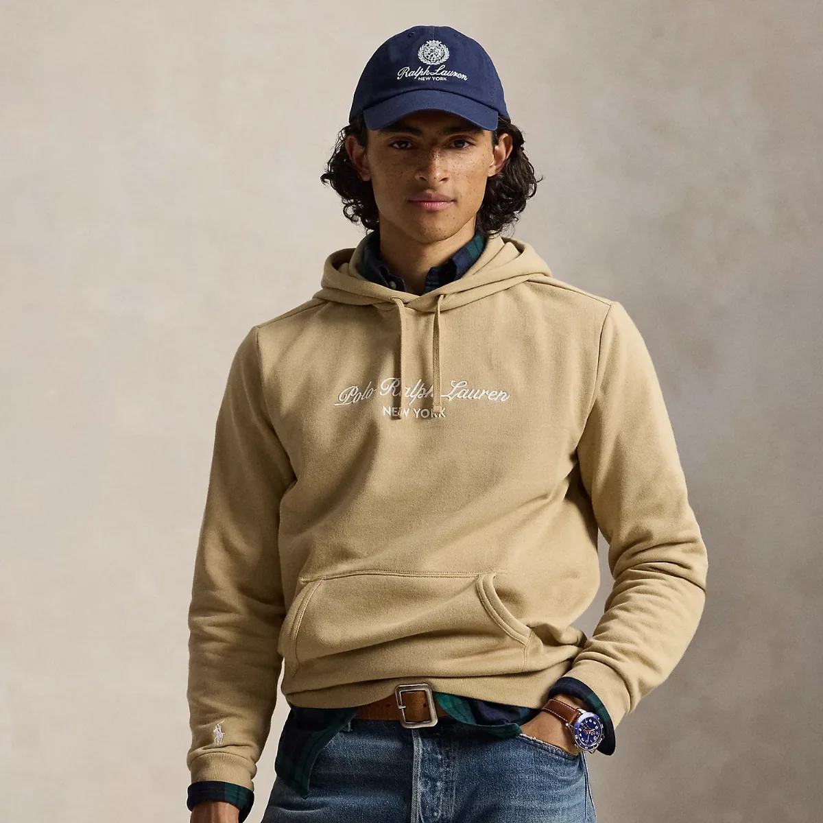 Logo Fleece Hoodie by Ralph Lauren