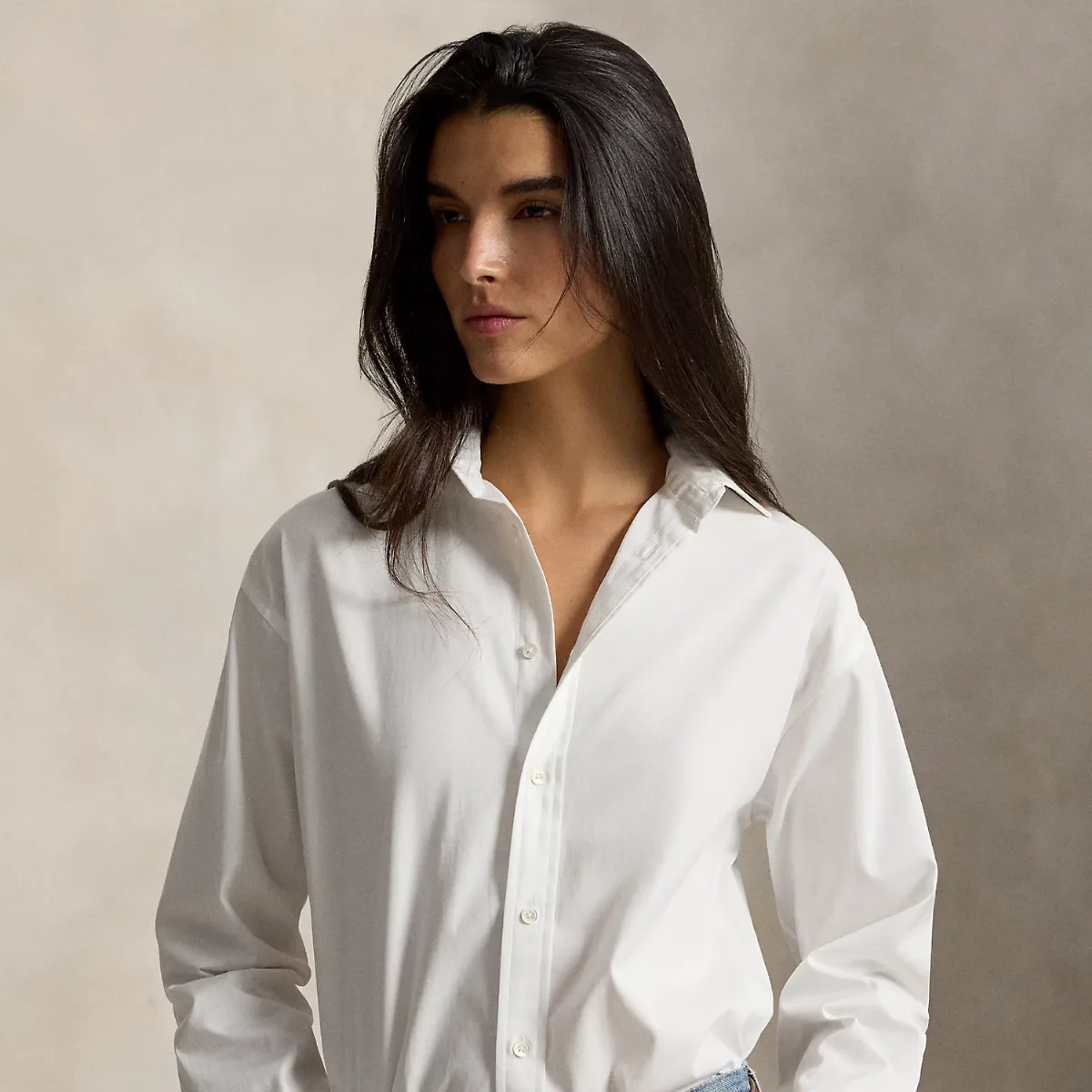 Relaxed Fit Cotton Shirt by Ralph Lauren
