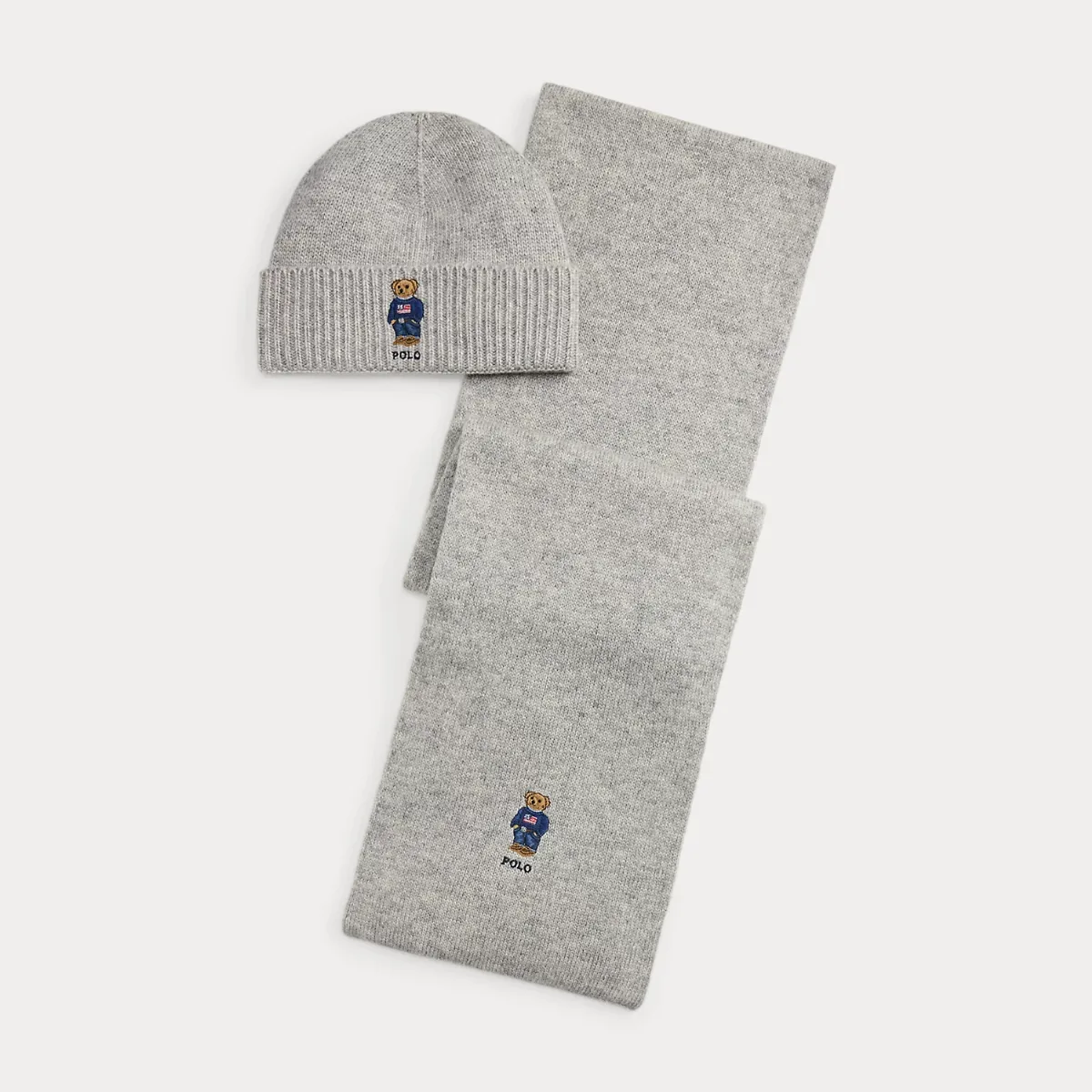 Polo Bear Beanie & Scarf Gift Set by Ralph Lauren