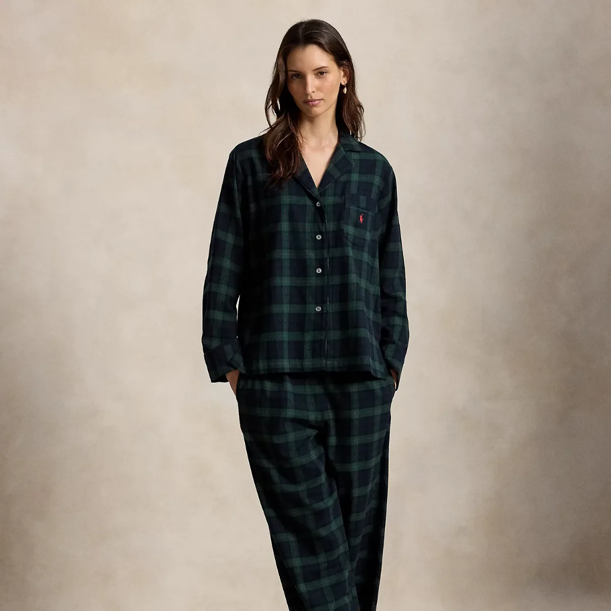 Plaid Flannel Piped Pajama Gift Set by Ralph Lauren