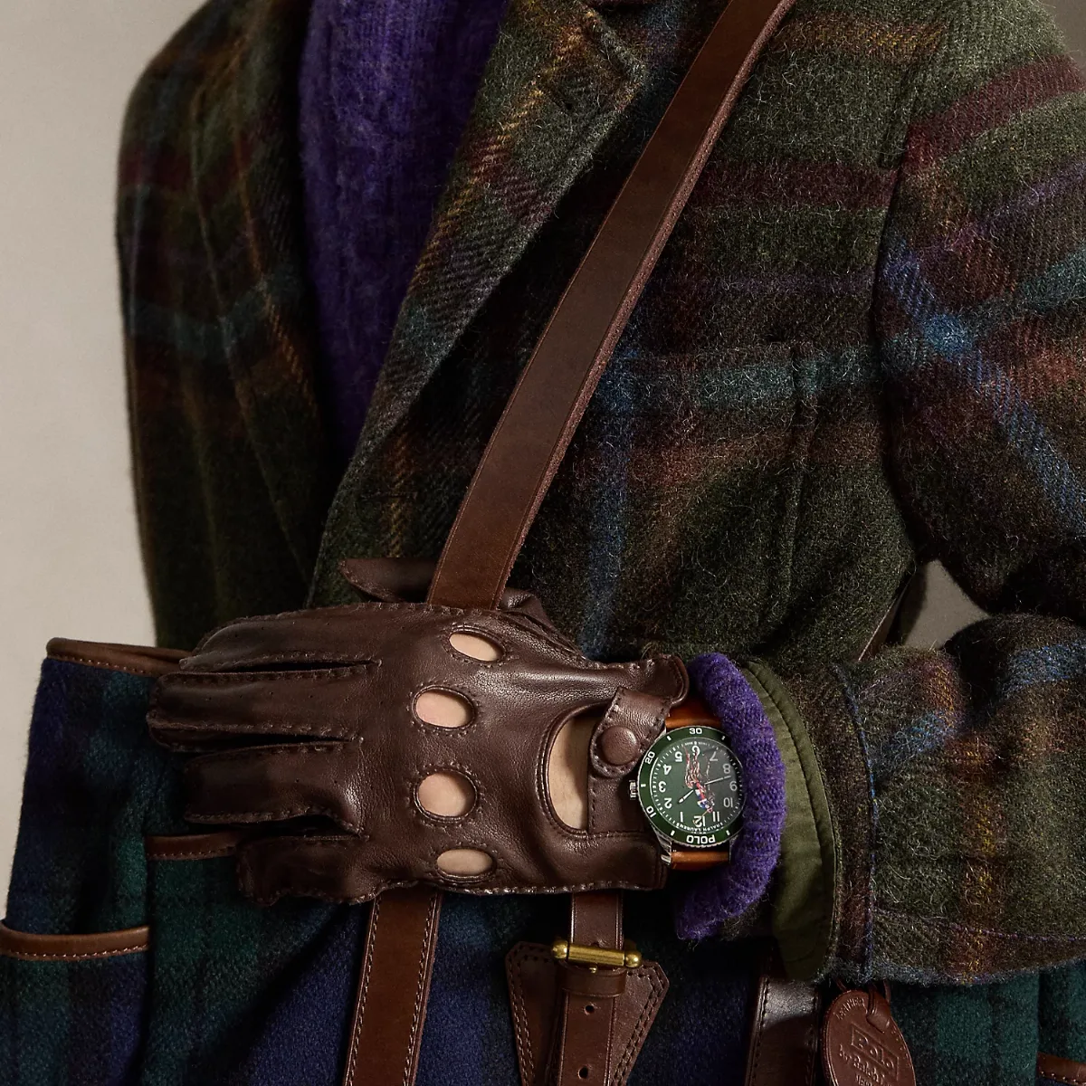Sheepskin Driving Gloves by Ralph Lauren