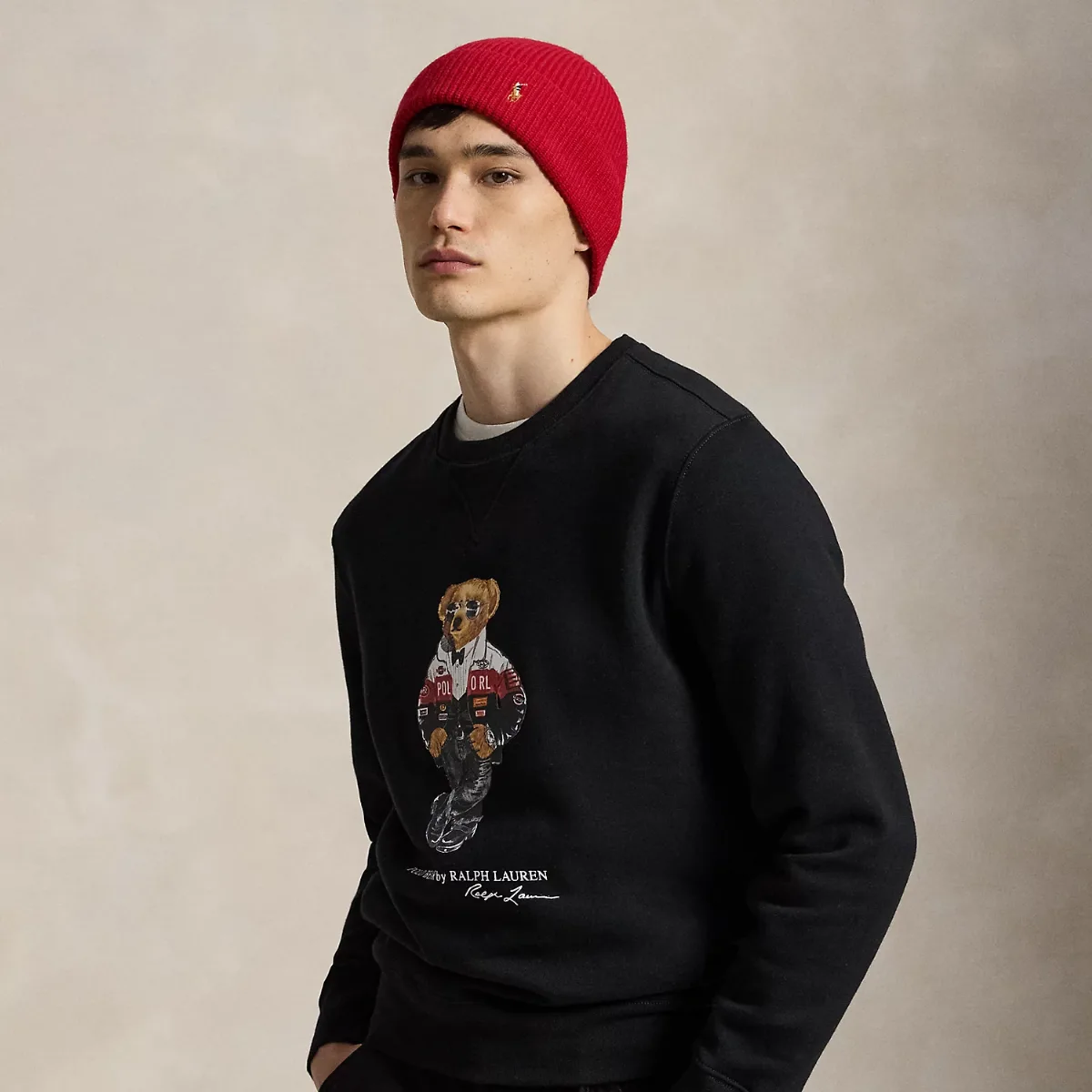 Bear Fleece Sweatshirt by Ralph Lauren