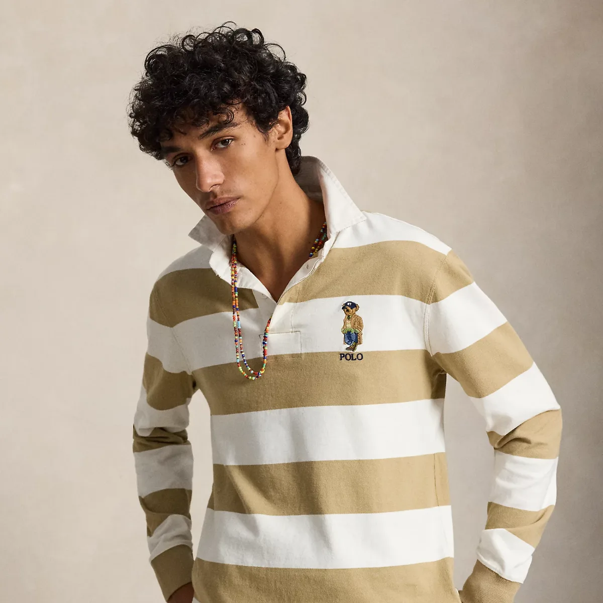 Classic Fit Polo Bear Rugby Shirt by Ralph Lauren