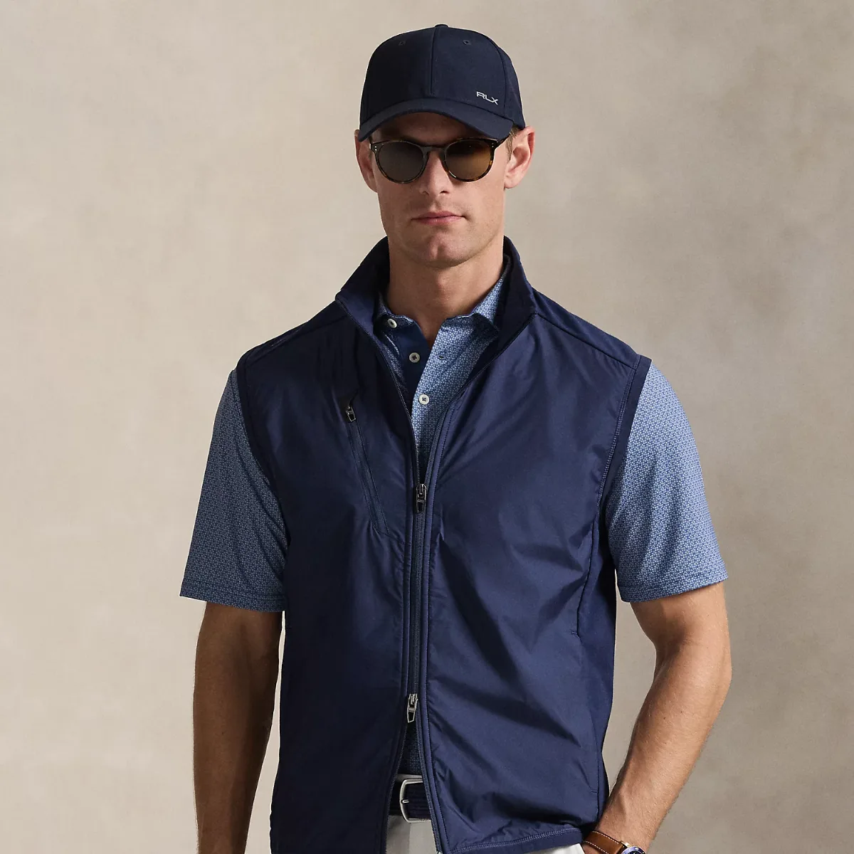 Hybrid Full-Zip Vest