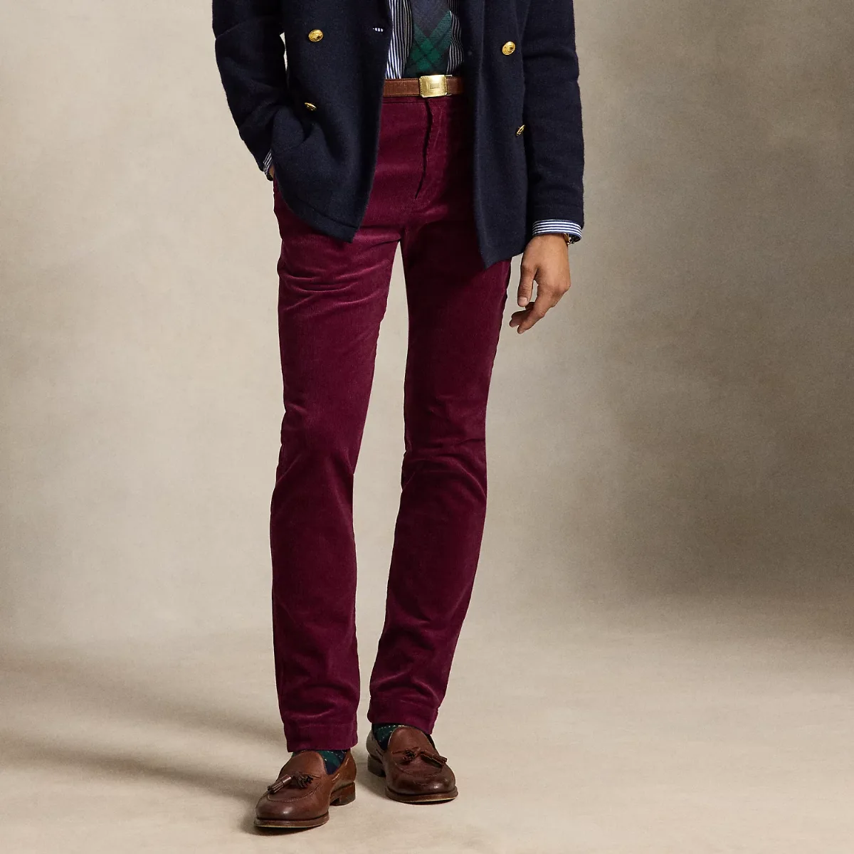 Andover Slim Fit Stretch Corduroy Pant