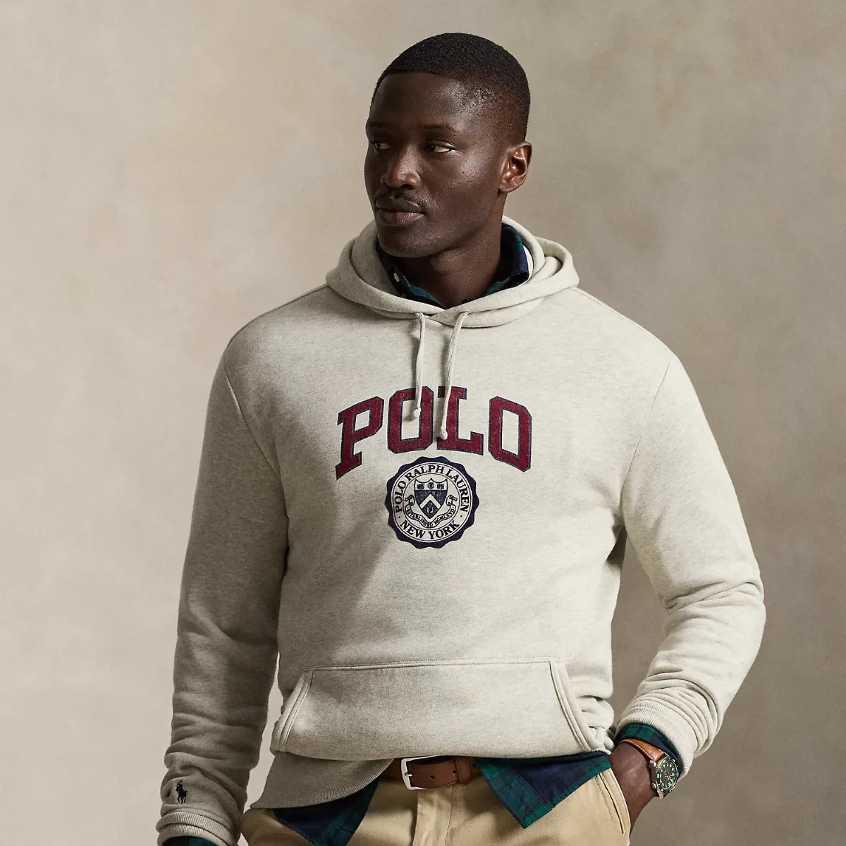 Logo Fleece Hoodie by Ralph Lauren