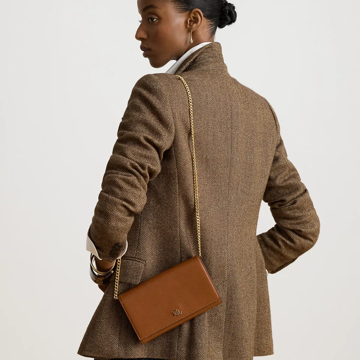 Leather Medium Adair II Crossbody by Ralph Lauren