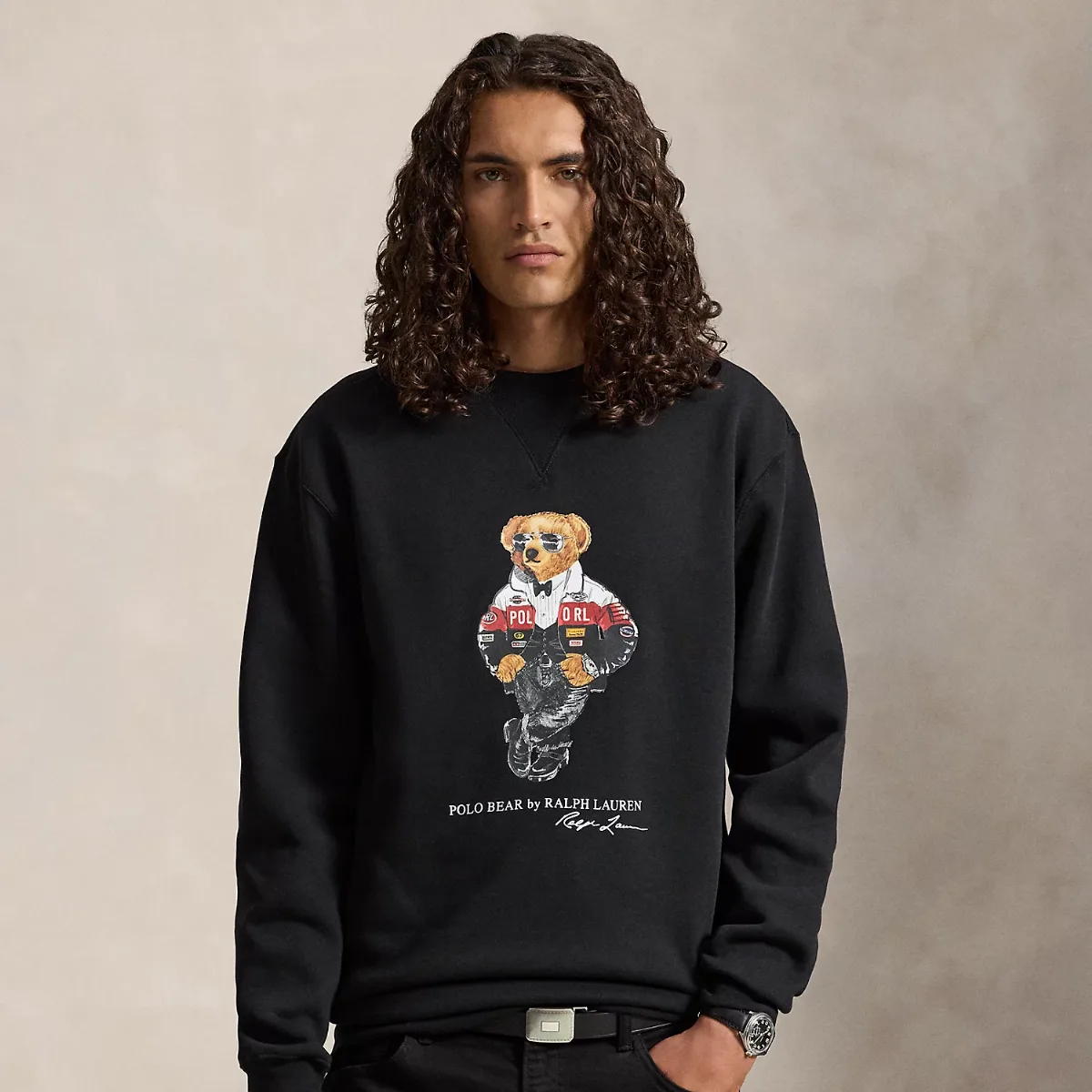 Bear Fleece Sweatshirt by Ralph Lauren