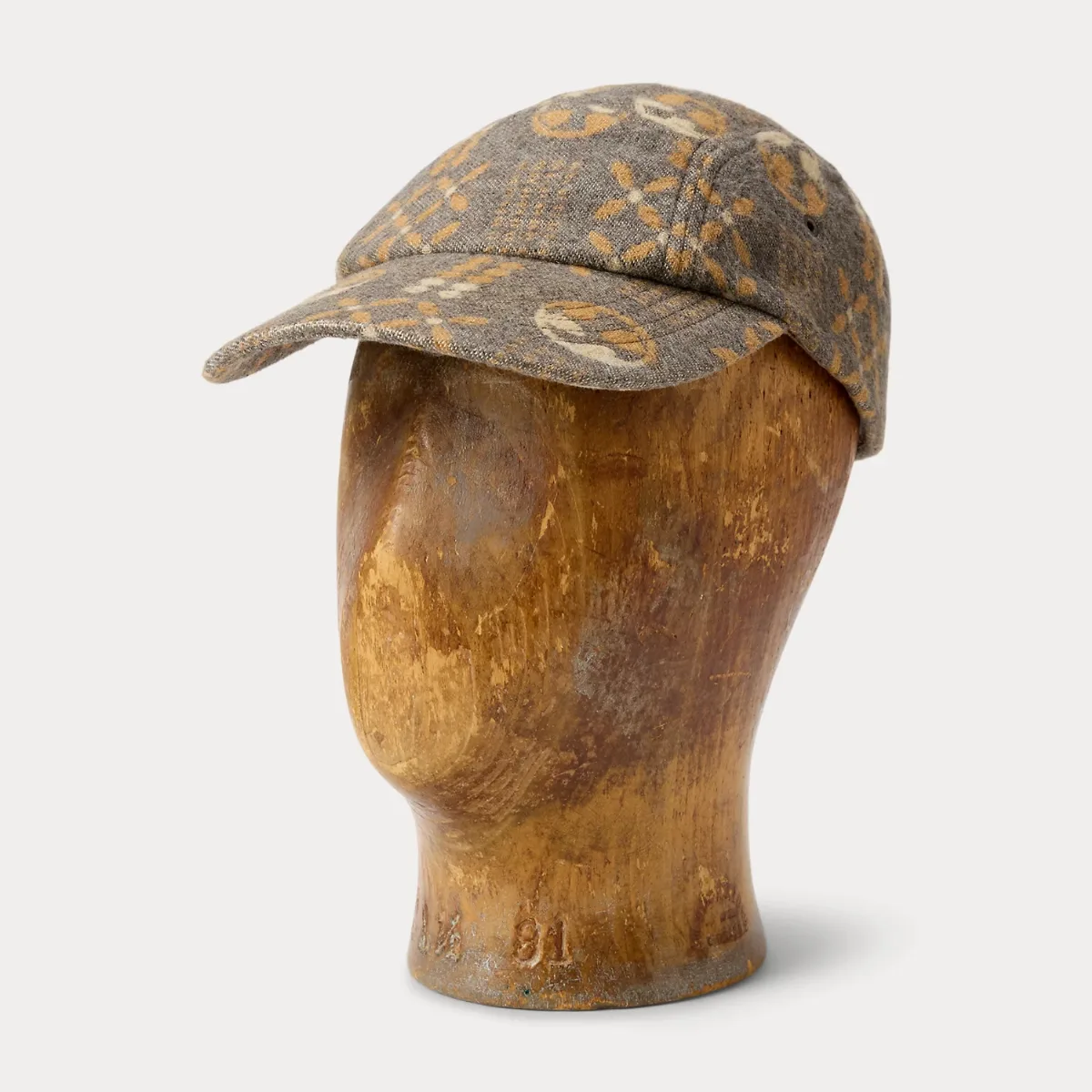Patterned Jacquard Cap by Ralph Lauren